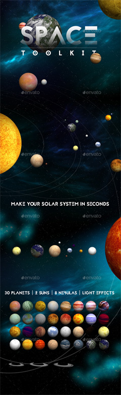 太阳系各种行星PSD分层素材