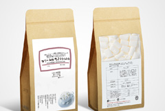 朴素棉花糖包装设计psd分层素材