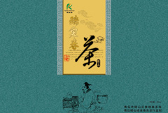 中国风春茶包装设计psd分层素材