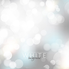 白色闪耀唯美光斑背景矢量素材