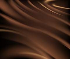 咖啡色巧克力液体背景矢量素材