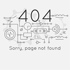 线路404网页损坏设计矢量素材