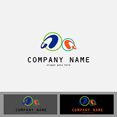 科技公司logo标志矢量素材
