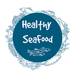 卡通海洋食品标志矢量素材