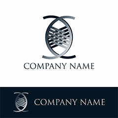创意鱼形企业标志logo设计矢量素材
