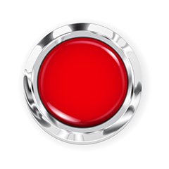 红色简洁圆形图标矢量素材