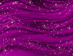紫色飘动星光点点背景高清图片