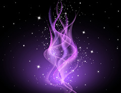 紫色燃烧光束背景高清图片