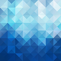 梦幻蓝色三角形渐变色背景矢量素材