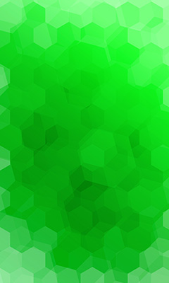 青草绿色渐变六边形层叠混合多边形背景矢量素材