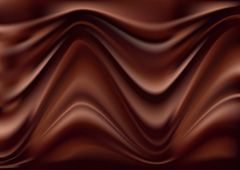华丽丝绸质感巧克力色背景矢量素材