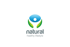 自然生活logo矢量素材