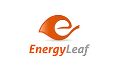能量叶子logo矢量素材
