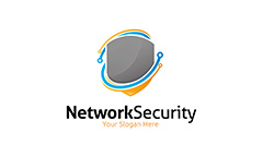 网络安全logo矢量素材