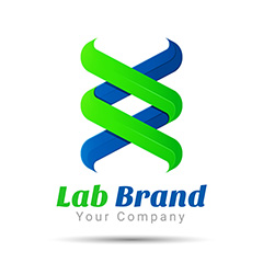 实验室logo矢量素材