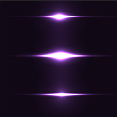 紫色造型光源矢量素材