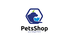 宠物店logo矢量素材