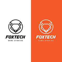 福克斯科技公司logo矢量素材