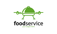 绿色餐厅logo矢量素材