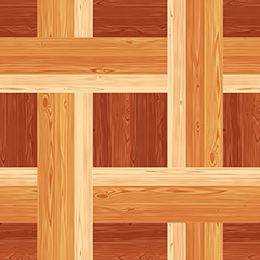 十字交叉卡通木质地板矢量素材
