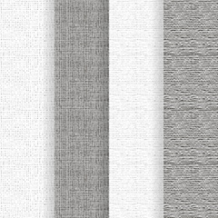 四款白色灰色亚麻材质底纹背景矢量素材
