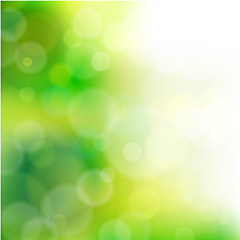 绿色渐变光斑虚化背景矢量素材