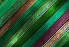 彩色木纹条纹背景矢量素材