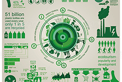 生态绿色环保海报矢量素材