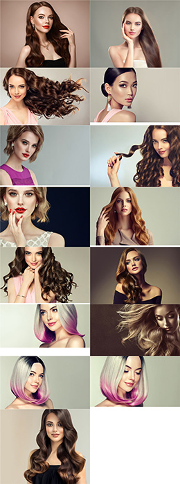 15张漂亮的国外长发女孩高清图片