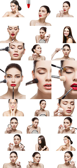25款护肤品广告模特高清图片