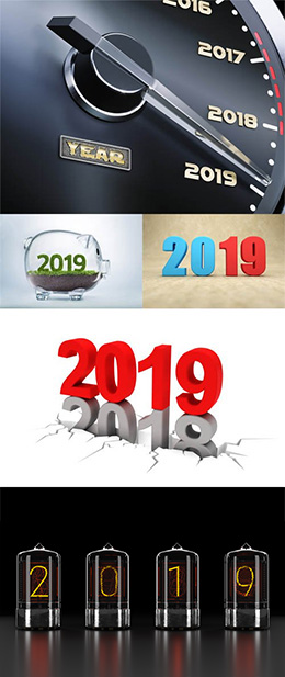 创意2019年新年高清图片
