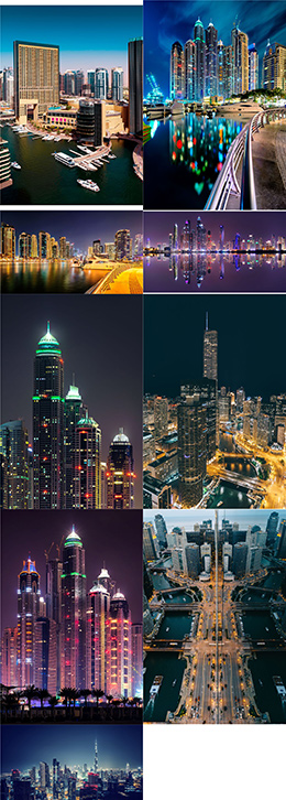 9张华丽城市夜景高清图片