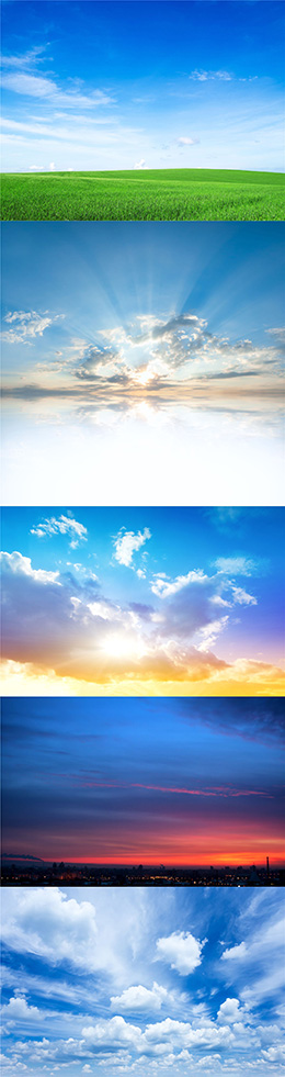 5张漂亮天空背景高清图片