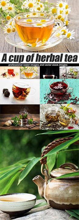 各种花茶绿茶高清图片