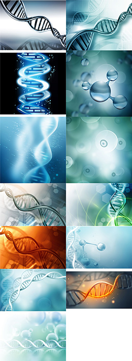 13款医学DNA图形高清图片