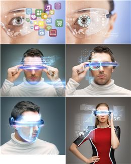 未来高科技VR眼镜高清图片