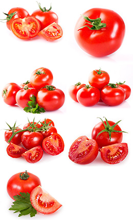 7张新鲜番茄特写高清图片