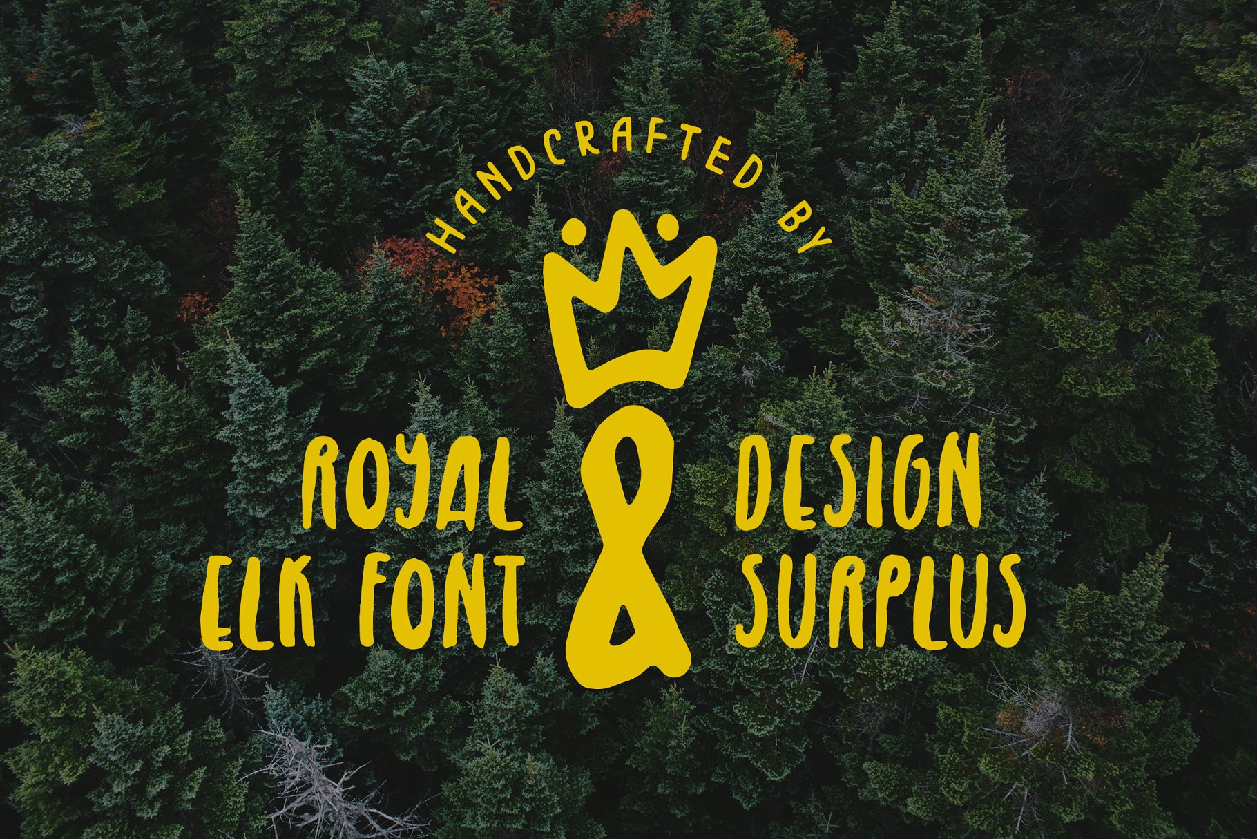 无衬线英文书法字体 Royal Elk Font插图(6)