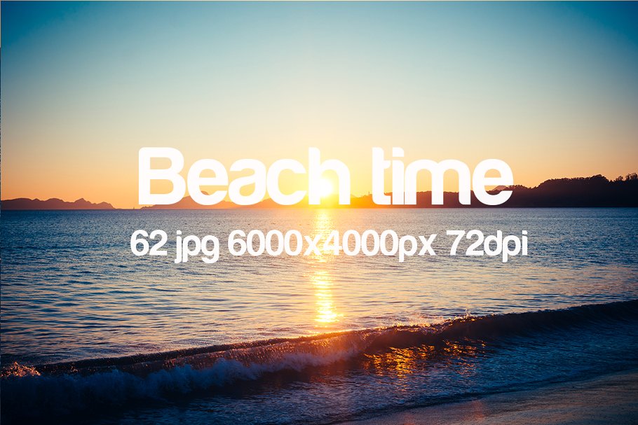 海边时光高清照片素材包 Beach time photo pack插图(2)