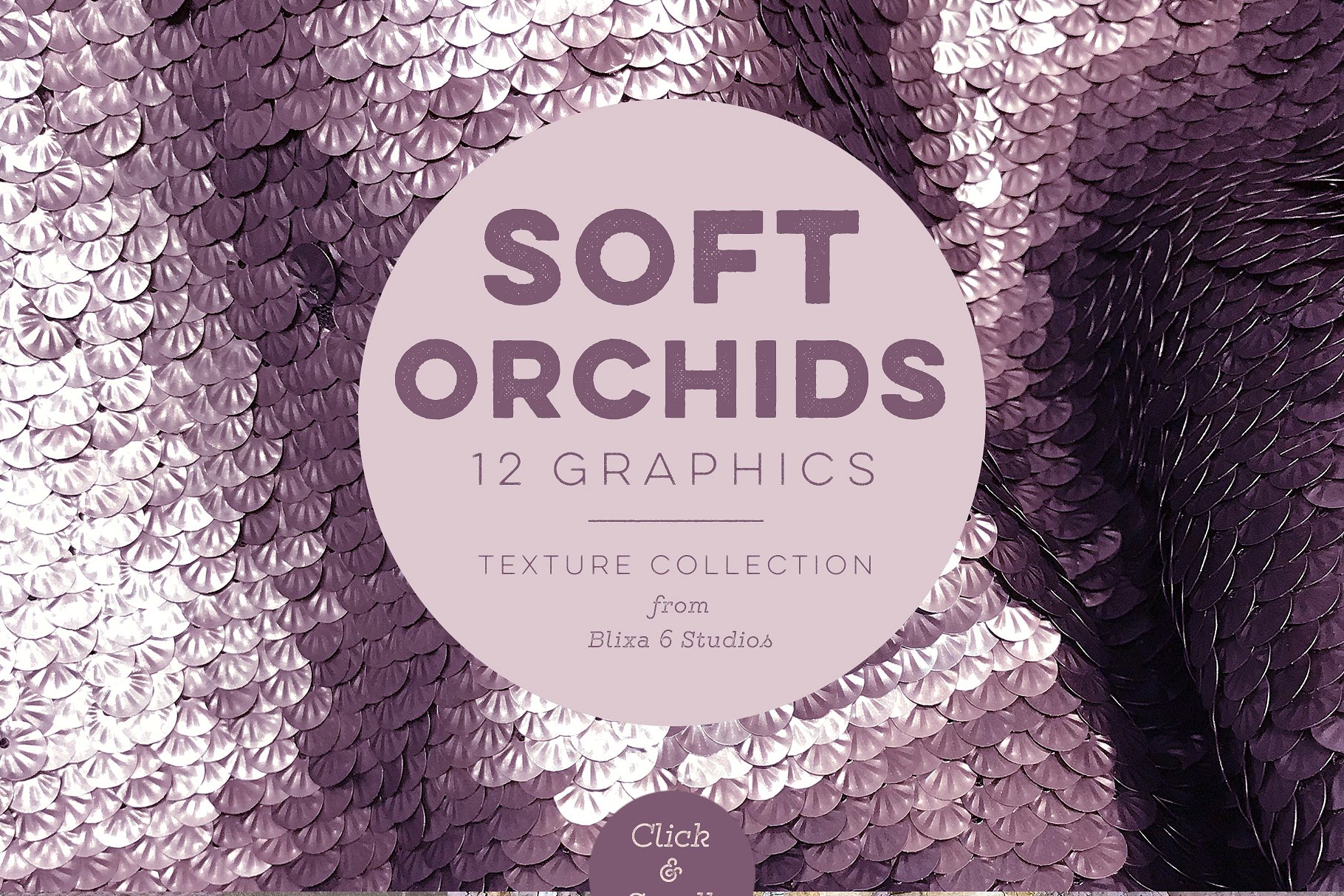 高端紫罗兰色调大理石背景纹理 Soft Orchid Textured Backgrounds插图(1)