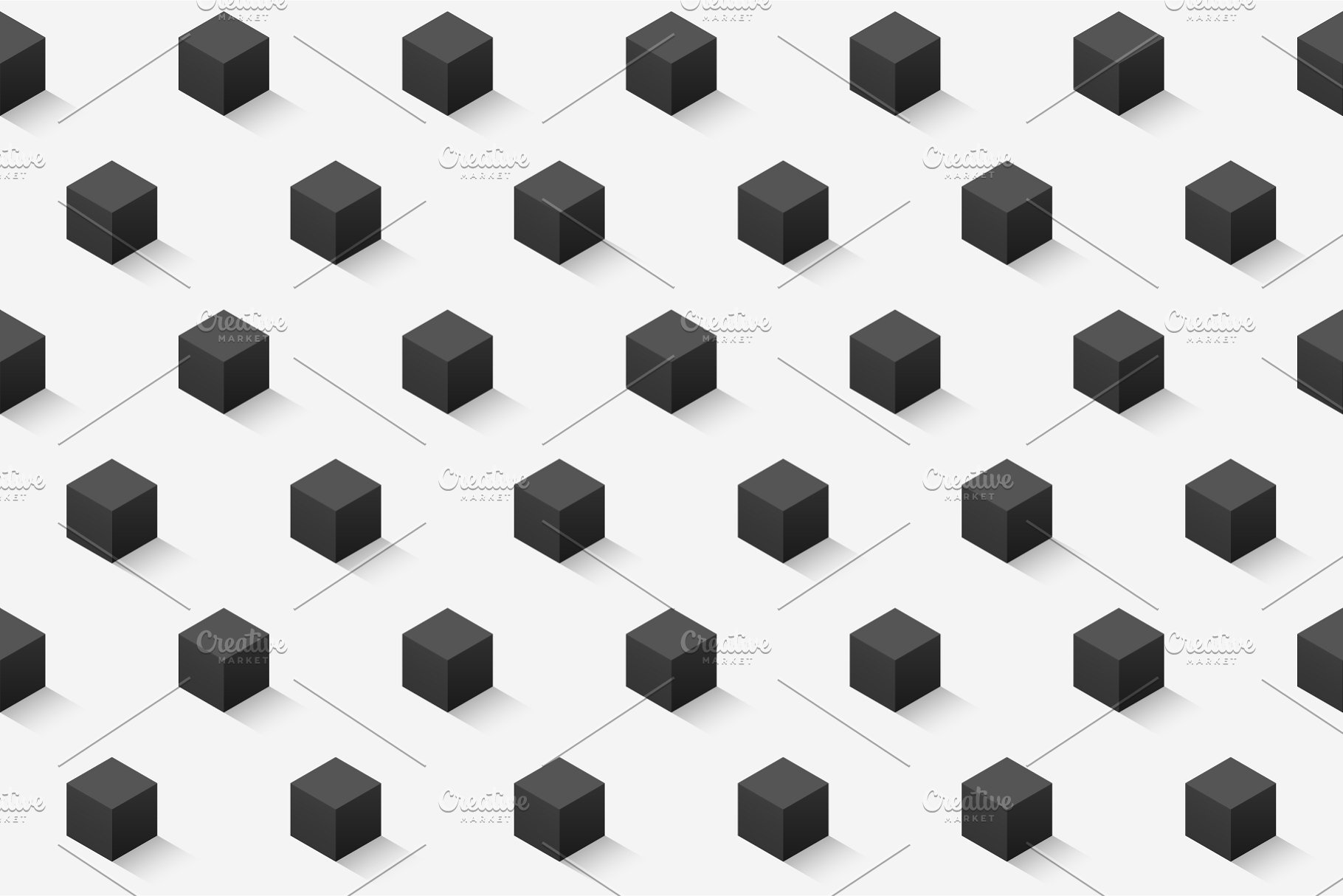 12款现代极简主义无缝几何图案背景 12 modern minimalist patterns插图(3)