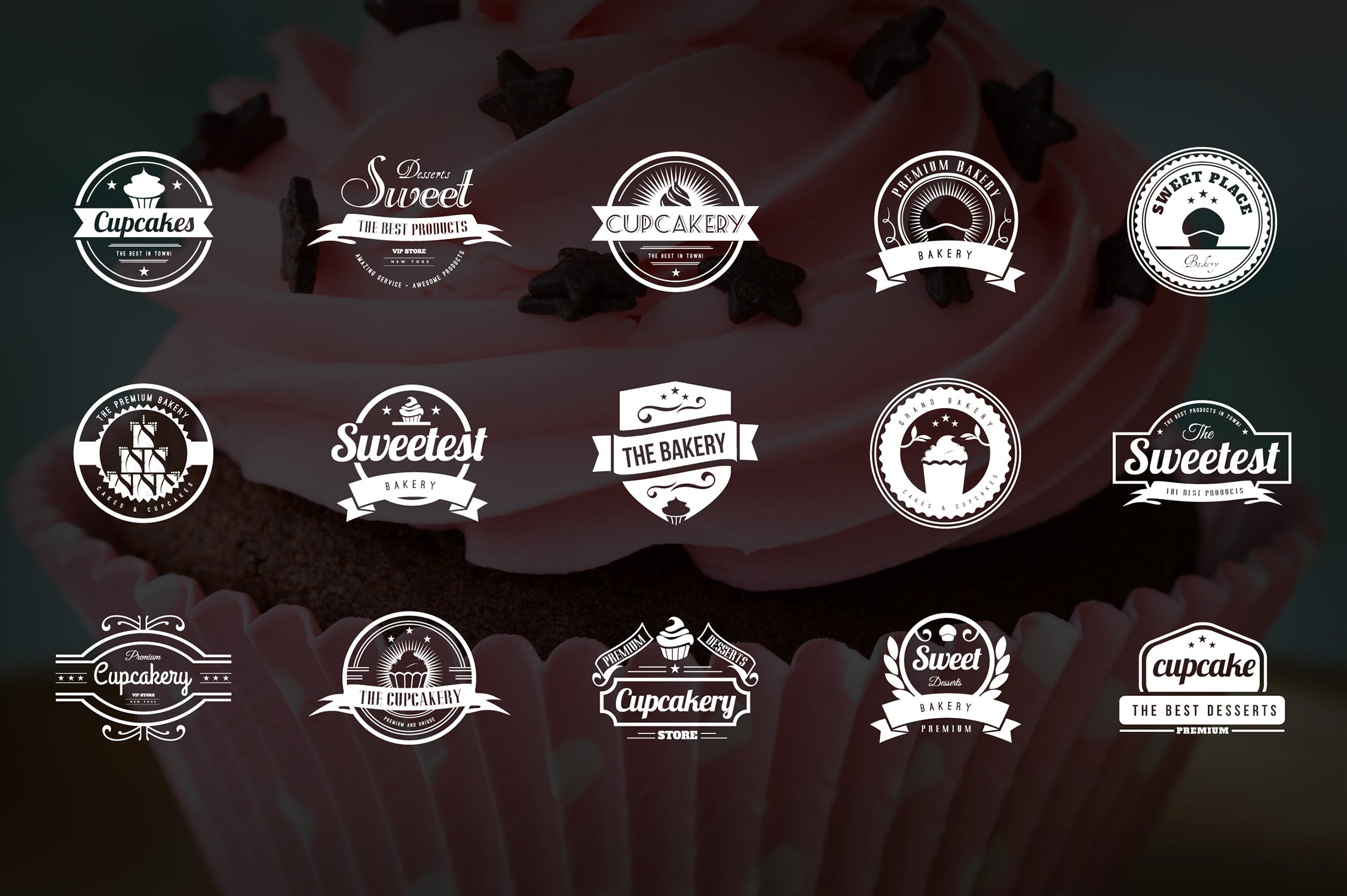 15款面包蛋糕烘焙品牌商标Logo设计模板插图(3)