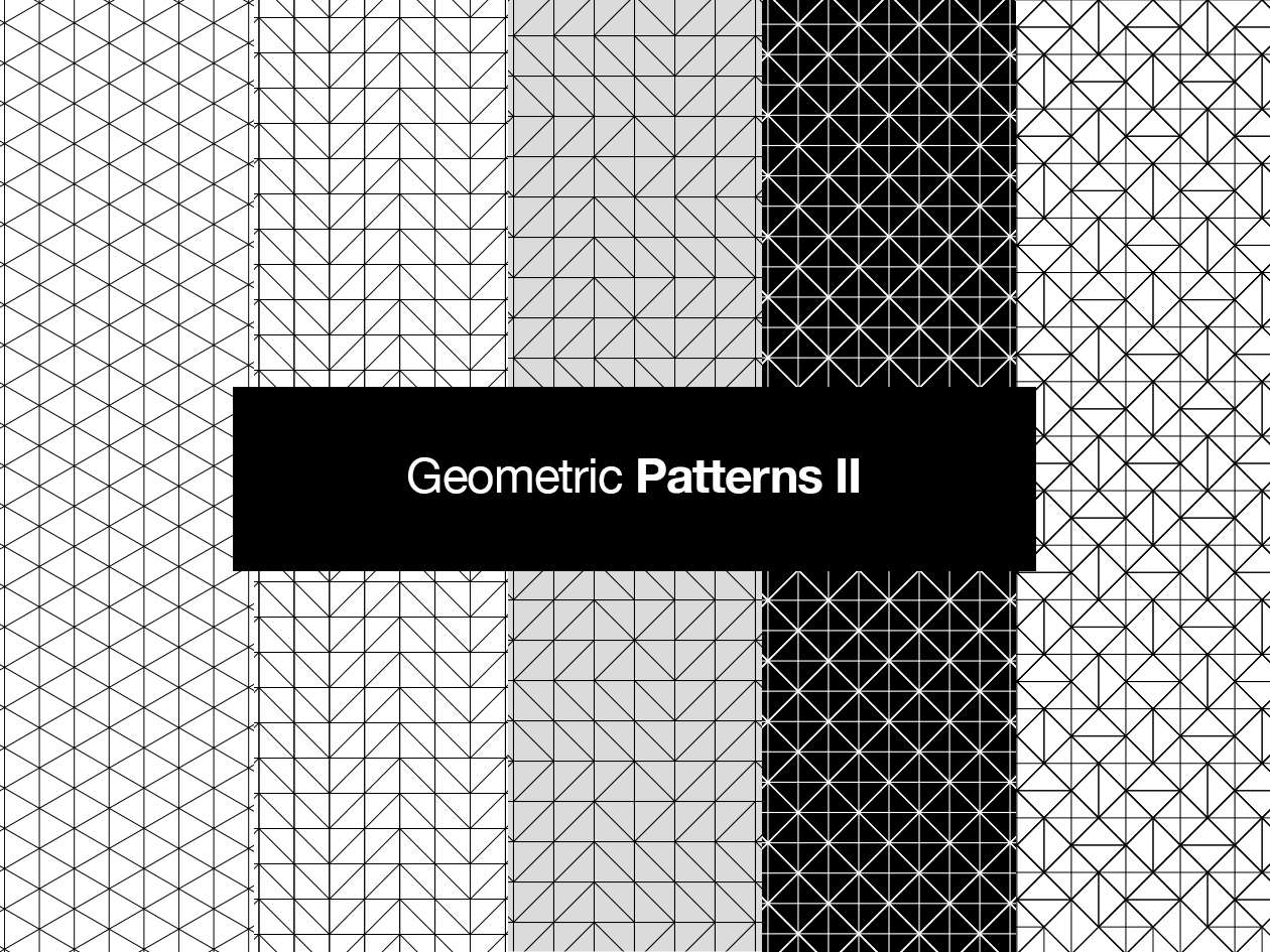几何背景图案设计素材v2 Geometric Patterns Part II插图