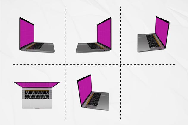 MacBook Pro笔记本样机模板套装 Macbook Pro kit插图(3)