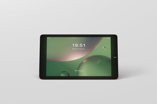 iPad平板电脑屏幕设备样机 Tablet Screen Mockup插图(11)