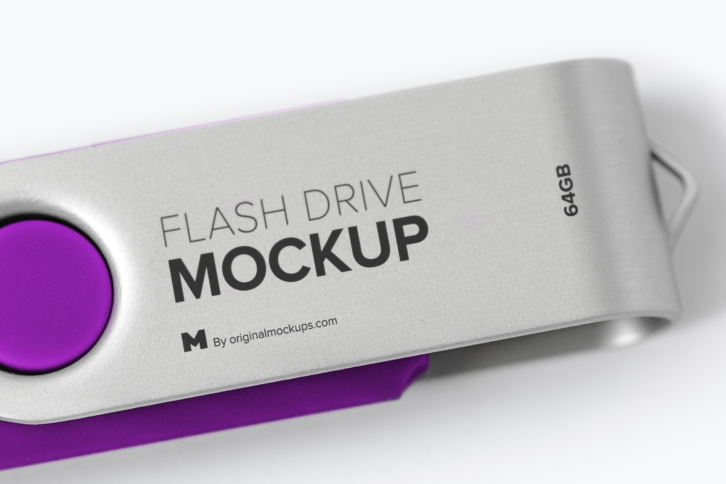 创意U盘外观设计效果图样机模板01 USB Flash Drive Mockup 01插图(1)