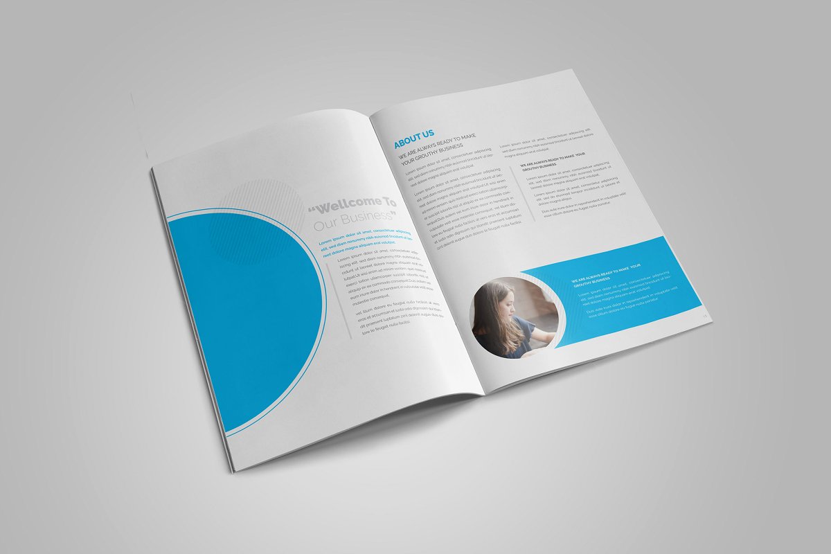 创意极简主义业务宣传手册设计插图(2)