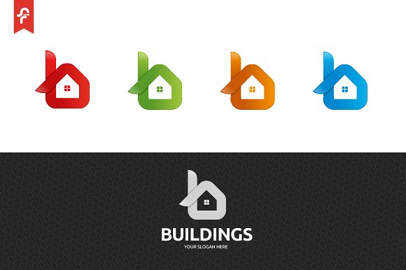 建筑房子主题Logo模板 Buildings Logo插图(3)