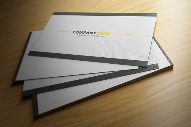 极简主义企业名片设计模板 Minimal Business Card Design插图(4)