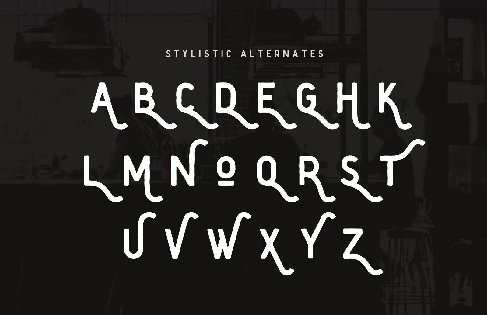 特色无衬线字体 Shoreditch 2 – Sans Serif Font插图(4)